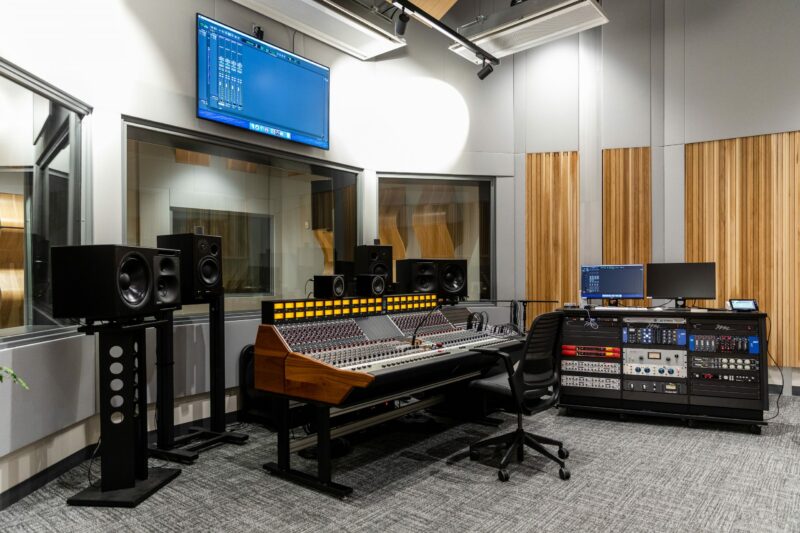 Studio with Neve 5088 Recording Console