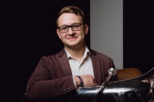 Musician, Ethyn Evans.