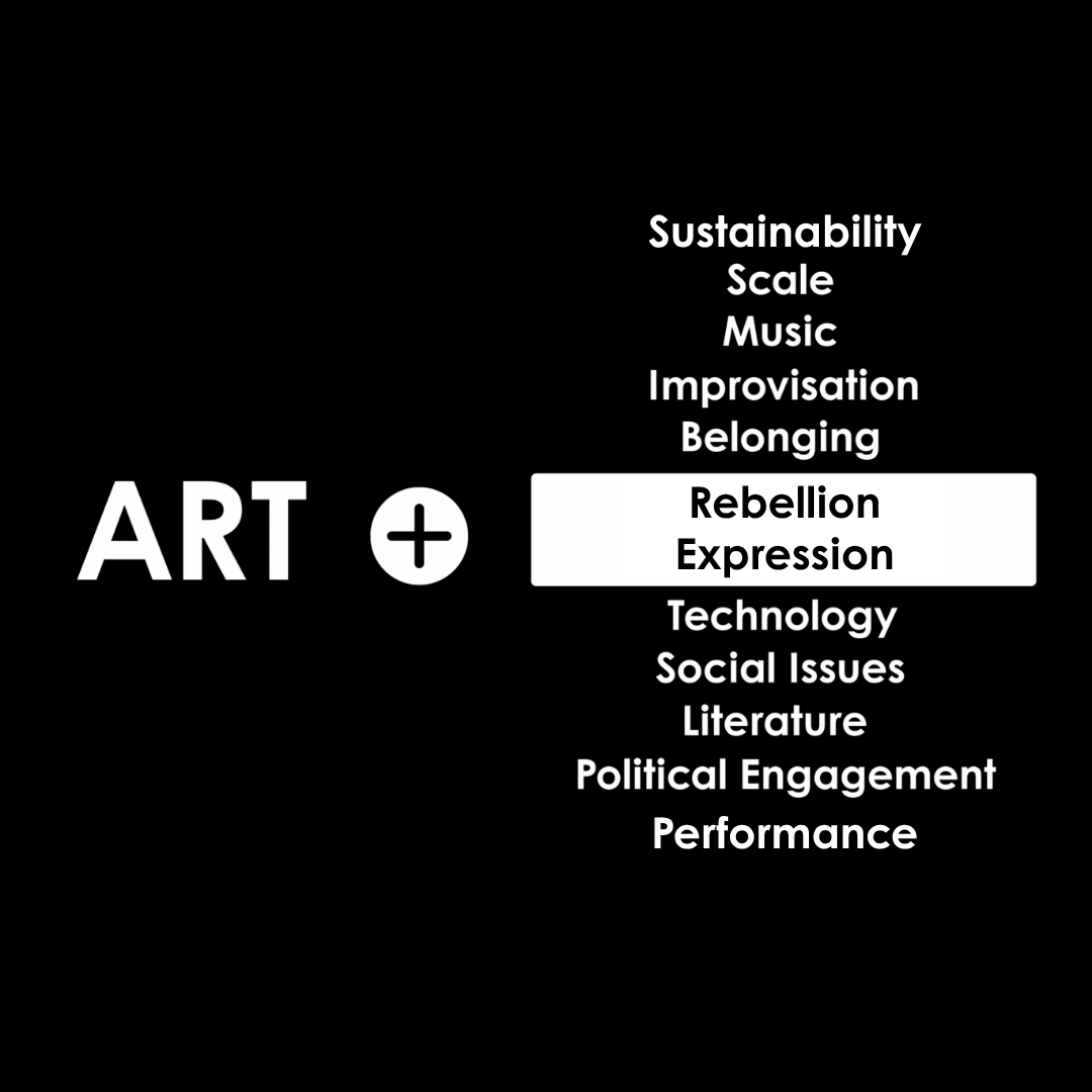 Art and interdisciplinary discussion poster